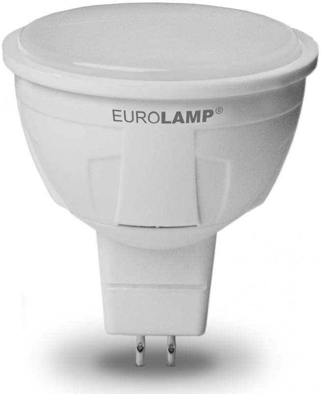 Лампа світлодіодна Eurolamp (4260410484036) 3Вт, GU5.3, 3000K